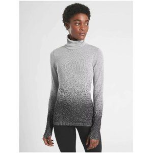 Athleta Flurry Blizzard Gradient Turtleneck NWT